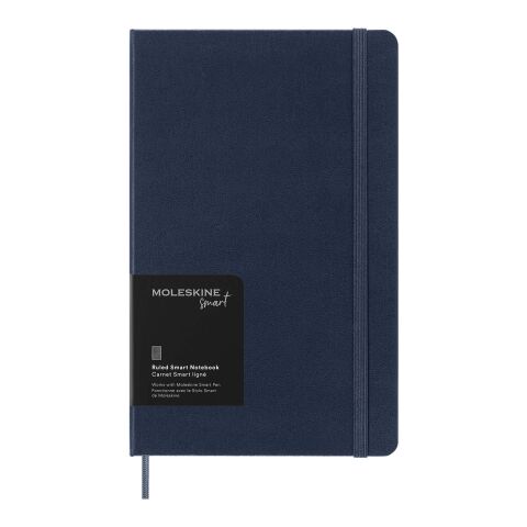 Moleskine Large Smart Notizbuch – liniert Estándar | Azul | sin montaje de publicidad | no disponible | no disponible