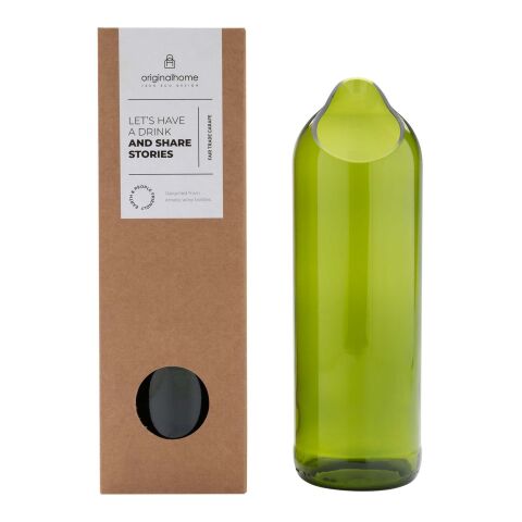 Originalhome Jarra de agua de 750 ml Verde | sin montaje de publicidad