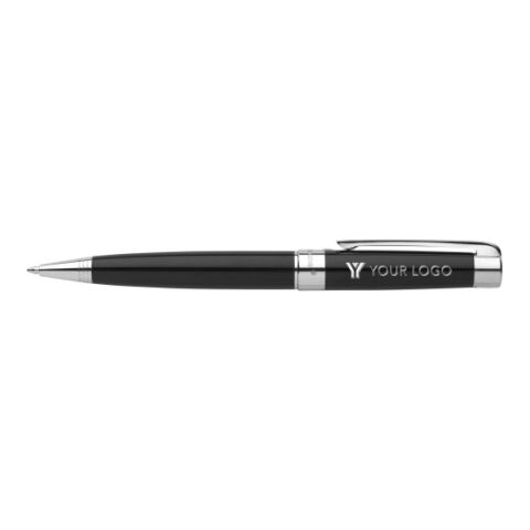 Bolígrafo de metal lacado negro | sin montaje de publicidad | no disponible | no disponible