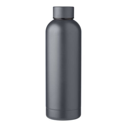Botella termo de acero inox. reciclado Isaías gris | sin montaje de publicidad | no disponible | no disponible