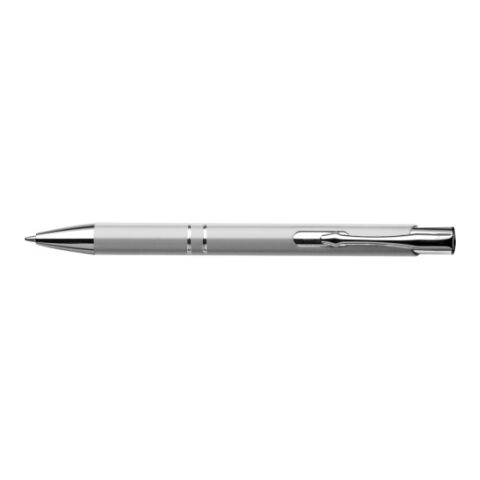 Bolígrafo de aluminio reciclado Kamari plata | sin montaje de publicidad | no disponible | no disponible