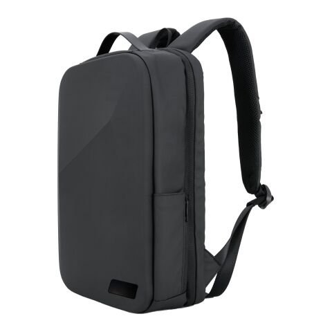 Mochila con protección, batería externa integrada de 10 000 mAh y cable de carga 3 en 1 &quot;SCX.design L12&quot; Estándar | negro | sin montaje de publicidad | no disponible | no disponible