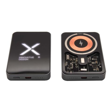 Batería externa de 15 W y 5000 mAh &quot;SCX.design P23MagSafe&quot; Negro | sin montaje de publicidad | no disponible | no disponible