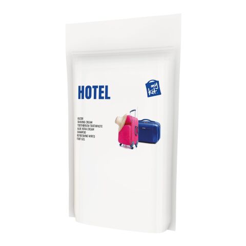 &quot;MyKit&quot; Kit de hotel en funda de papel