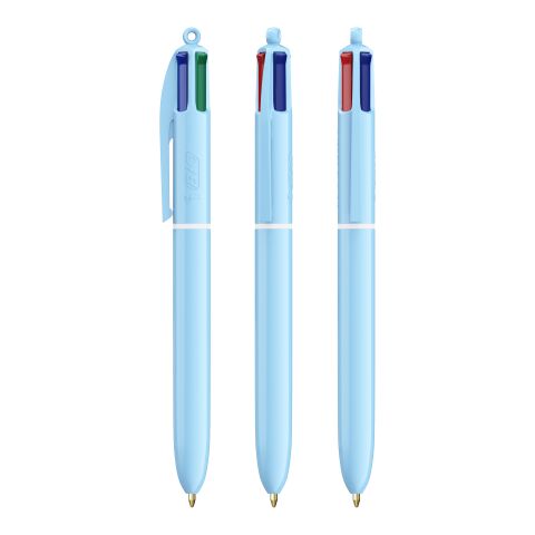 BIC® 4 Colours® Pastel azul claro | sin montaje de publicidad | no disponible | no disponible