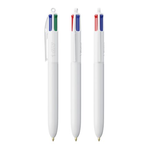 BIC® 4 Colours bolígrafo Blanco | sin montaje de publicidad | no disponible | no disponible