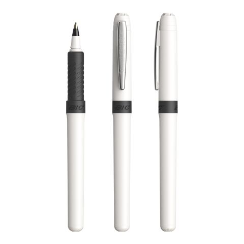 BIC® Grip Roller Blanco-gris claro | tinta negra | sin montaje de publicidad | no disponible | no disponible