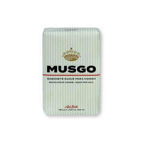 MUSGO I. Jabón con fragancia masculina (160g) Verde | sin montaje de publicidad