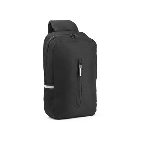 DELFOS. Mochila PET (100% rPET) Negro | sin montaje de publicidad