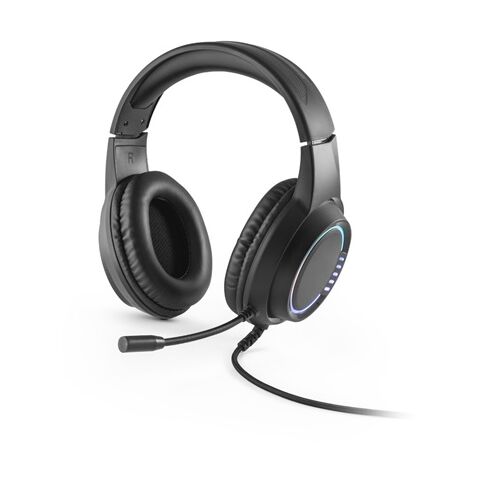 Thorne Headset RGB. Auriculares para juegos con micrófono Negro | sin montaje de publicidad