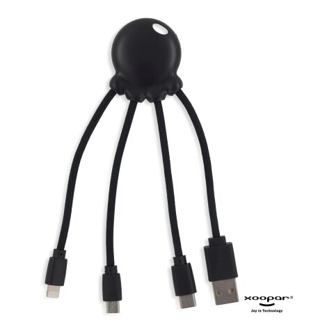 2087 | Xoopar Octopus Charging cable negro | sin montaje de publicidad | no disponible | no disponible | no disponible