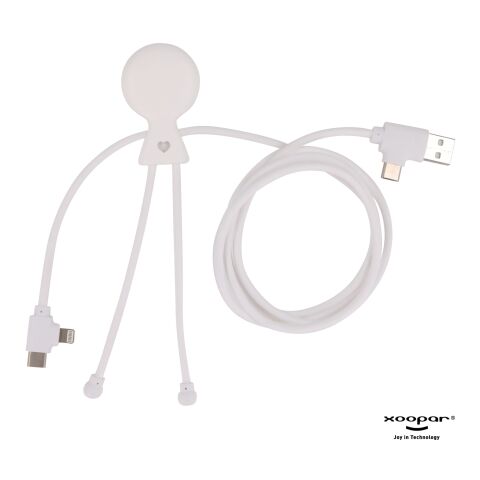 2089 | Xoopar Mr. Bio Long Power Delivery Cable with data transfer Blanco | sin montaje de publicidad | no disponible | no disponible