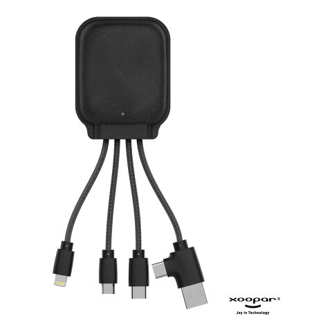 4001 | Xoopar Iné Gamma Charging cable with NFC and 3.000mAh Powerbank Negro | sin montaje de publicidad | no disponible | no disponible | no disponible