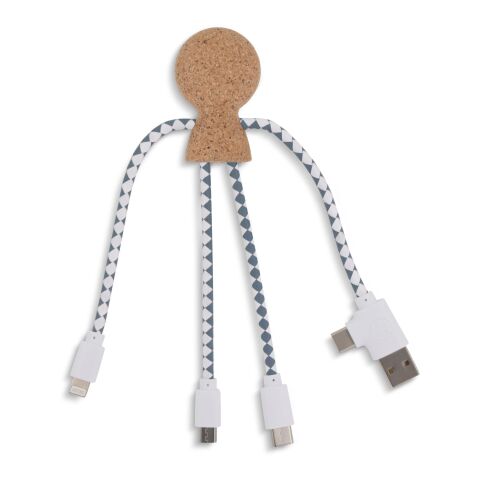 Xoopar Mr. Bio Cork Charging Cable Natural | sin montaje de publicidad | no disponible | no disponible | no disponible