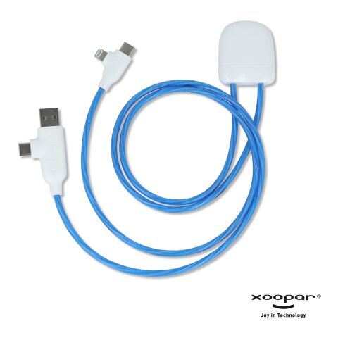 Xoopar GRS lighting ICE-C cable Azul / Blanco | sin montaje de publicidad | no disponible | no disponible | no disponible