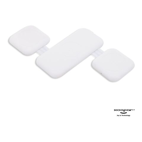 3188 | Xoopar Trafold 3 Wireless charger 15W Blanco | sin montaje de publicidad | no disponible | no disponible | no disponible