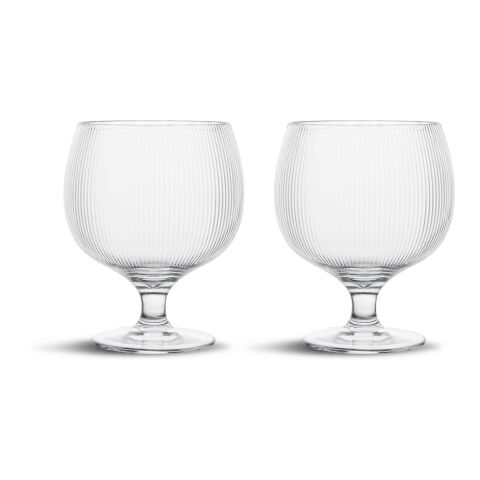 Billi set de 2 copas de vino 350 ml Transparente | sin montaje de publicidad