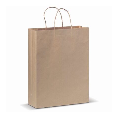 Bolsa de papel kraft 100g/m² 32x12x41cm