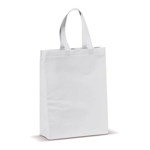 Bolsa non woven laminado 105g/m² Blanco | sin montaje de publicidad | no disponible | no disponible | no disponible