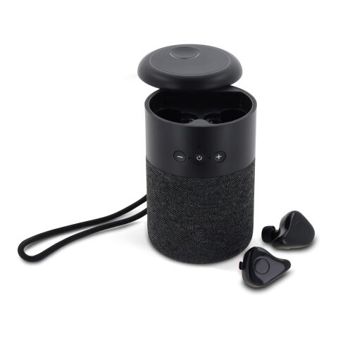 Wireless speaker William with TWS earbuds Negro | sin montaje de publicidad | no disponible | no disponible | no disponible