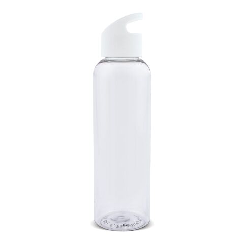 Botella Loop Transparente R-PET 600ml Blanco | sin montaje de publicidad | no disponible | no disponible | no disponible