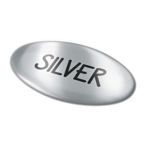 Doming Oval 20x10 mm Plata | sin montaje de publicidad | no disponible | no disponible | no disponible